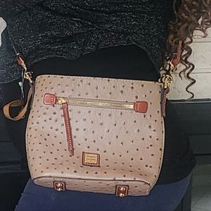 Dooney and Bourke Ostrich Letter carrier